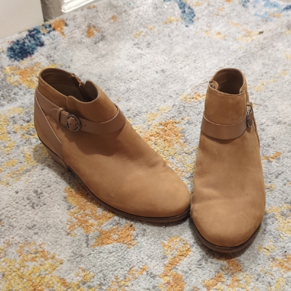 Camel Ankle Boots